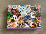 Pet Party, Hobby en Vrije tijd, Denksport en Puzzels, Ophalen, 500 t/m 1500 stukjes, Zo goed als nieuw