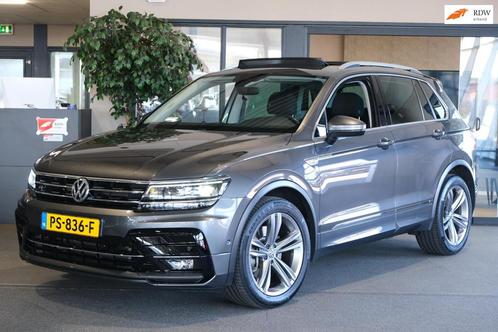 Volkswagen Tiguan 2.0 TSI 4Motion DSG R-Line Pano Trek Navi, Auto's, Volkswagen, Bedrijf, Te koop, Tiguan, 4x4, ABS, Achteruitrijcamera