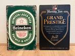 Prachtige vintage borden Heineken & Hertog Jan (30x20), Ophalen of Verzenden, Zo goed als nieuw
