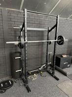 Gymleco Squat Rack, Ophalen, Info@defitnessmakelaar.nl, Benen, Gebruikt