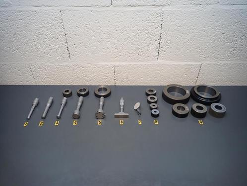 Engels meetgereedschap , 3 punt micrometer , Tesa , Mitutoyo, Doe-het-zelf en Verbouw, Meetapparatuur, Gebruikt, Afstand, Ophalen of Verzenden