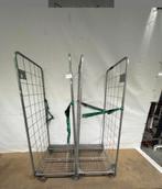 2x Rolcontainer nestbaar – stevig & in goede staat, Doe-het-zelf en Verbouw, Transportwagens, 100 liter of meer, Ophalen, Zo goed als nieuw