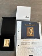Gouden Postzegel Koning Willem Alexander, Ophalen of Verzenden, Na 1940, Postfris