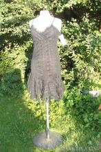 Leuke zwarte jurk met glitter en pailettjes mt S merk Vegas, ., Zwart, Nieuw, Ophalen of Verzenden