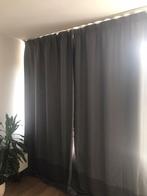 Gordijnen, vier 145 cm, totaal 580cm, Huis en Inrichting, Stoffering | Gordijnen en Lamellen, Ophalen, Gebruikt