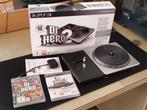 PS3 DJ Hero Complete Turntable Bundle set + DJ Hero 1 & 2, Spelcomputers en Games, Games | Sony PlayStation 3, Ophalen, Muziek