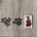 3 mini snijmallen kerst, Hobby en Vrije tijd, Kaarten | Zelf maken, Ophalen of Verzenden, Zo goed als nieuw, Kerst, Pons of Mal