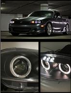 JapPower Koplampen set zwart - Mazda Mx-5 Mx5 NBFL 01-05, Auto diversen, Tuning en Styling, Ophalen of Verzenden