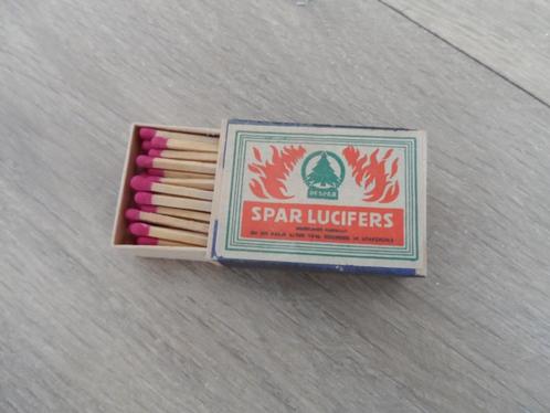 Luciferdoosje met lucifers Spar (1960), Verzamelen, Rookartikelen, Aanstekers en Luciferdoosjes, Nieuw, Sigarenbandjes, Verzenden