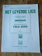 Het Levende lied - Folk Dean - Klavarskribo, Muziek en Instrumenten, Ophalen of Verzenden, Gebruikt, Les of Cursus