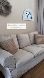 Landelijke 3 zits bank aangeboden, Ophalen, Driepersoons, 75 tot 100 cm, Stof