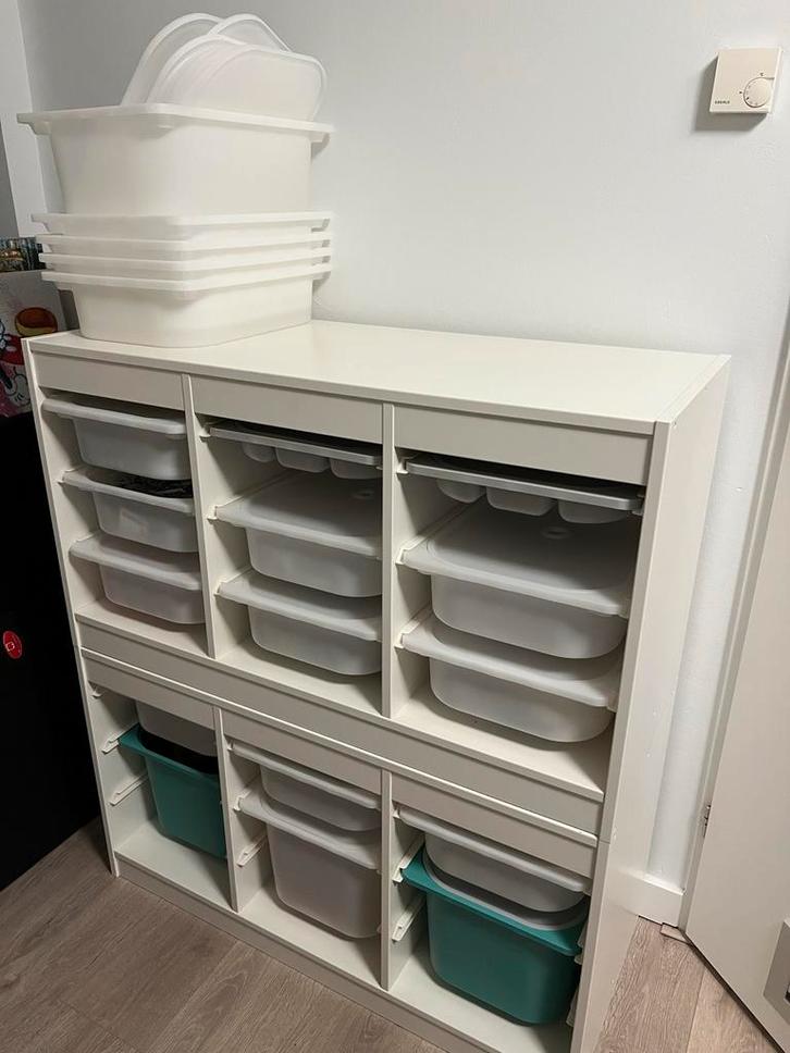 IKEA Trofast Kast Compleet, Kinderen en Baby's, Kinderkamer | Commodes en Kasten, Zo goed als nieuw, Kast, Minder dan 90 cm, 75 tot 100 cm