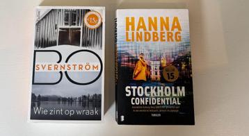 3x Scandi-thrillers: oa Svernström, Larsson (samen of los) beschikbaar voor biedingen