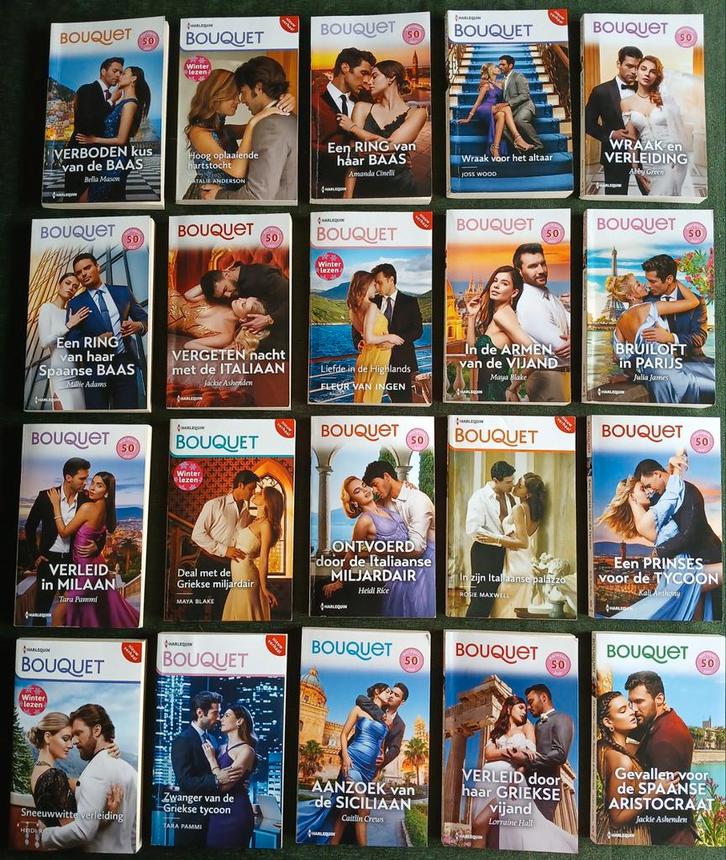 HARLEQUIN BOUQUET REEKS BOEKJES VRIJ RECENTE NUMMERS, Boeken, Romans, Zo goed als nieuw, Nederland, Ophalen of Verzenden