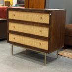 Kastje 3 lades rotan/mango 115x60x40 cm | NIEUW IN DOOS!, Ophalen, Overige materialen, 100 tot 150 cm, Nieuw