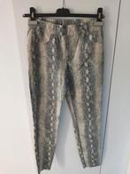 36/38 nw leuk tregging slangprint grijs creme kat. pol.elast, Legging, Maat 36/38 (S), Nieuw, Ophalen of Verzenden