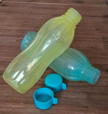 2 Tupperware Eco drinkflessen 750 ml beschikbaar voor biedingen
