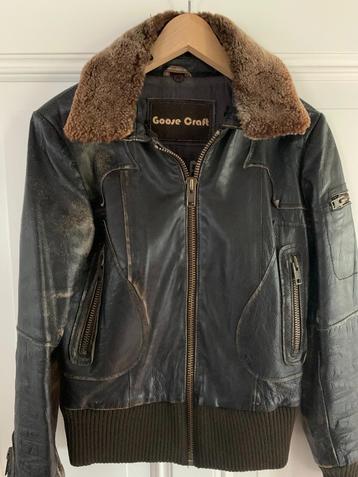 Stoere leren Jas beschikbaar voor biedingen