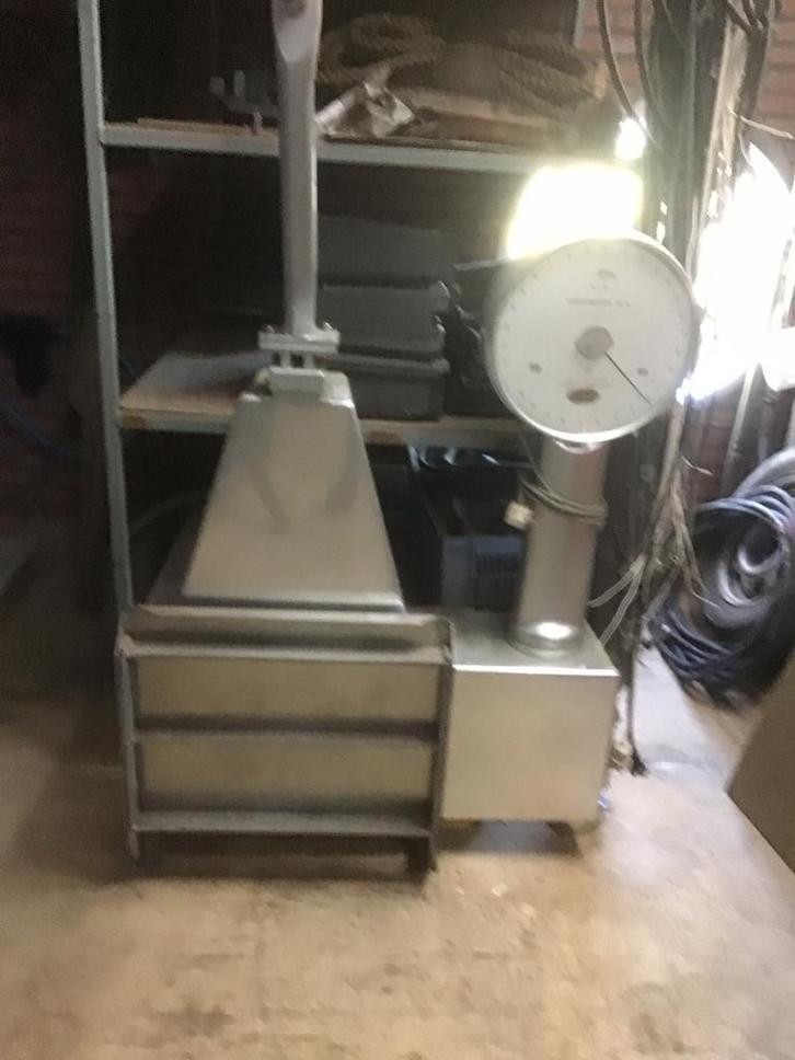 Wandweger met verwarming, Witgoed en Apparatuur, Weegschalen, Gebruikt, Ophalen of Verzenden