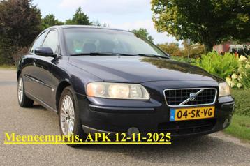Volvo S60 2.4 140pk Edition II ECC/cruise/leer/navi/trekhaak beschikbaar voor biedingen