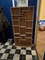 Speelse houten vakkenkast of wandkast 150x70x18 cm, Ophalen of Verzenden, Minder dan 25 cm, 50 tot 100 cm, 150 tot 200 cm