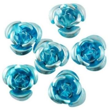 250 roosjes 8mm in veel kleuren beschikbaar voor biedingen