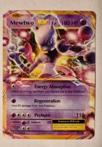 Pokémon kaart Mewtwo-EX 52/108 - Evolutions, Ophalen of Verzenden, Zo goed als nieuw, Losse kaart, Foil