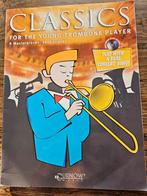 Classics for the young trombone player., Muziek en Instrumenten, Bladmuziek, Ophalen of Verzenden, Trombone