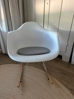 Eames schommelstoel, Huis en Inrichting, Ophalen, Zo goed als nieuw, Wit, Eén