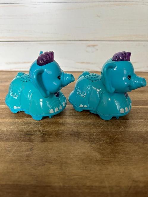 Vtech Zoef Zoef Olga olifant, per stuk te koop, Kinderen en Baby's, Speelgoed | Vtech, Gebruikt, 6 maanden tot 2 jaar, Ophalen of Verzenden