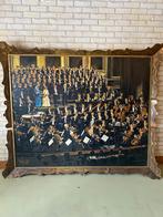 Schilderij van groot orkest 230x190cm, Ophalen