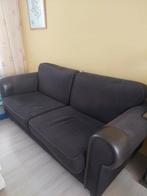 Mooie grijze 3 banksteel, Gebruikt, Driepersoons, 75 tot 100 cm, Ophalen of Verzenden