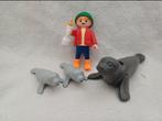 Playmobil kind met zeehonden, Kinderen en Baby's, Speelgoed | Playmobil, Ophalen of Verzenden, Zo goed als nieuw, Complete set