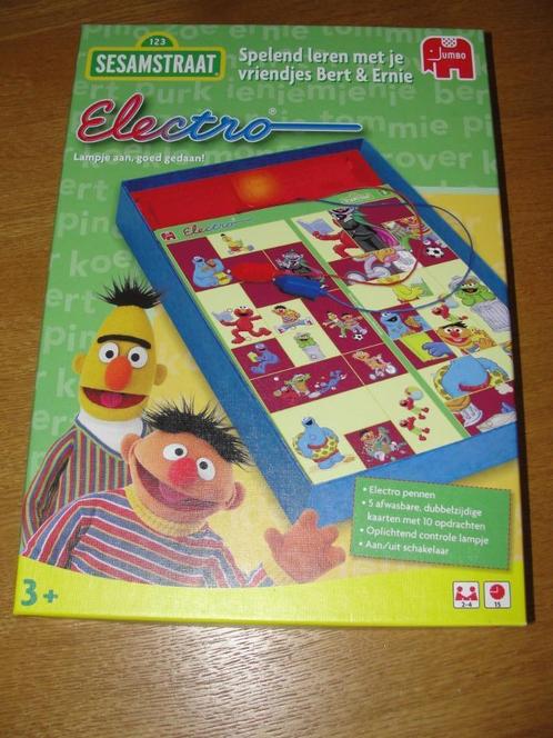 Electro Sesamstraat spel, Kinderen en Baby's, Speelgoed | Educatief en Creatief, Zo goed als nieuw, Elektronica, Puzzelen, Taal en Lezen