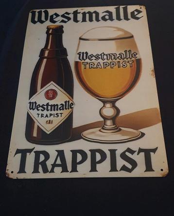 Westmalle Wandbord - Mancave/Bar beschikbaar voor biedingen