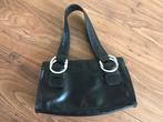 Zwarte leren schoudertasje tas van Petrol Industries 31x18x6, Ophalen of Verzenden, Nieuw, Zwart, Leer
