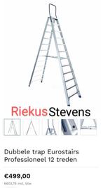 eurostairs dubbele tree trapjes met beugel, Doe-het-zelf en Verbouw, Ladders en Trappen, Ophalen, Nieuw
