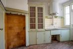 Retro voororlogse keuken, marmeren keukenblad, Huis en Inrichting, Keuken | Complete keukens, Ophalen, Gebruikt, Graniet of Steen