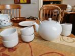 Japanse theepot met 6 kopjes, Huis en Inrichting, Keuken | Servies, Ophalen of Verzenden, Zo goed als nieuw, Effen, Kop(pen) en/of Schotel(s)