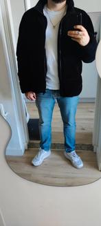 Winterjas zwart corduroy gewatteerd Urban Classics maat M, Ophalen, Gedragen, Zwart