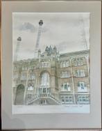 Den Haag Energiebedrijf - lithografie 1988, Antiek en Kunst, Ophalen