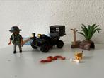 Playmobil jungleman en auto, Complete set, Gebruikt, Ophalen of Verzenden