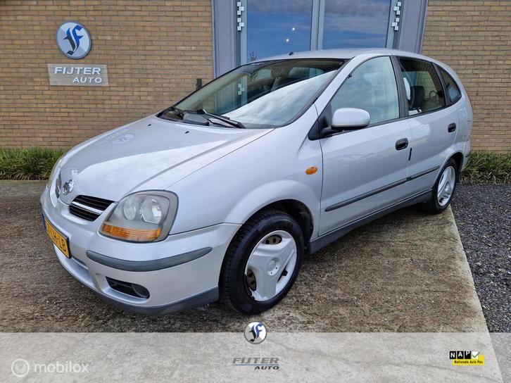 Nissan Almera Tino Airco 1.8 Comfort, Auto's, Nissan, Bedrijf, Te koop, Almera Tino, ABS, Airbags, Airconditioning, Alarm, Centrale vergrendeling