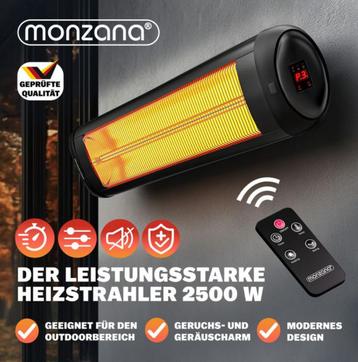 Terrasverwarmer infrarood zwart 2500W GRATIS BEZORGD! beschikbaar voor biedingen