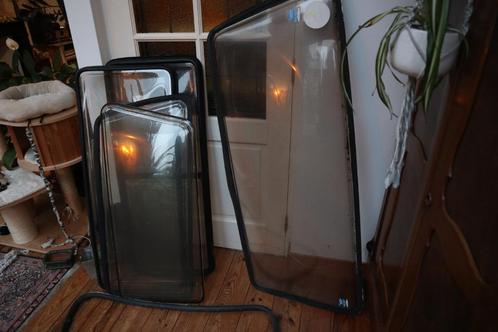 Volkswagen T3 - set thermopane camper ramen schuifraam, Auto-onderdelen, Ruiten en Toebehoren, Volkswagen, Gebruikt, Ophalen