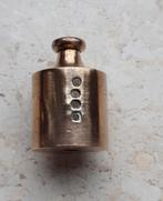 gewichtje 50 gram - gewichten (H5), Antiek en Kunst, Antiek | Koper en Brons, Ophalen of Verzenden, Koper