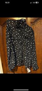 Blouse met sterren - Ambika - Maat L, Ophalen of Verzenden, Zo goed als nieuw, Maat 42/44 (L), Zwart