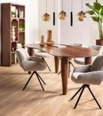Feelings eetkamertafel Kolding, 240cm. Nieuw! Mangohout., Ophalen, 200 cm of meer, Zo goed als nieuw, Vijf personen of meer