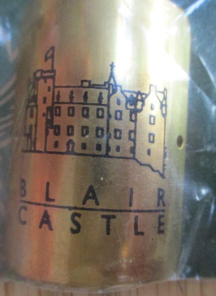 Wandelstokschildje schildje Blair castle nieuw in verpakking, Verzamelen, Ophalen of Verzenden, Zo goed als nieuw