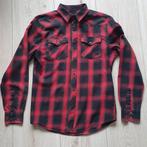 Overhemd Maat XS. C&A, Halswijdte 38 (S) of kleiner, Zo goed als nieuw, Rood, C&A